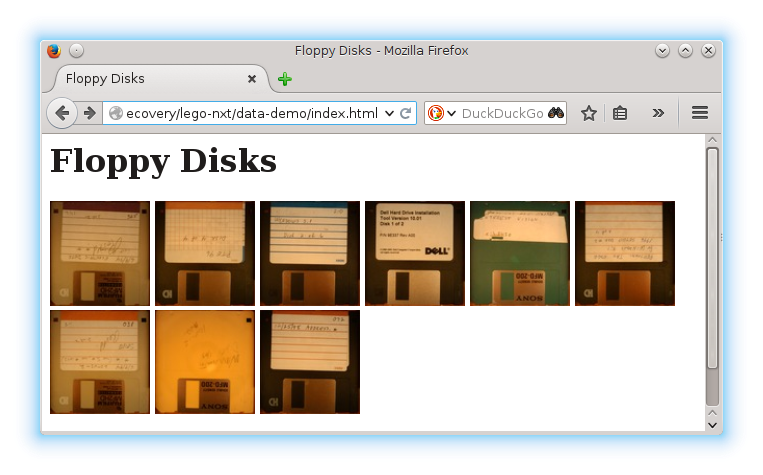 index of floppies screenshot